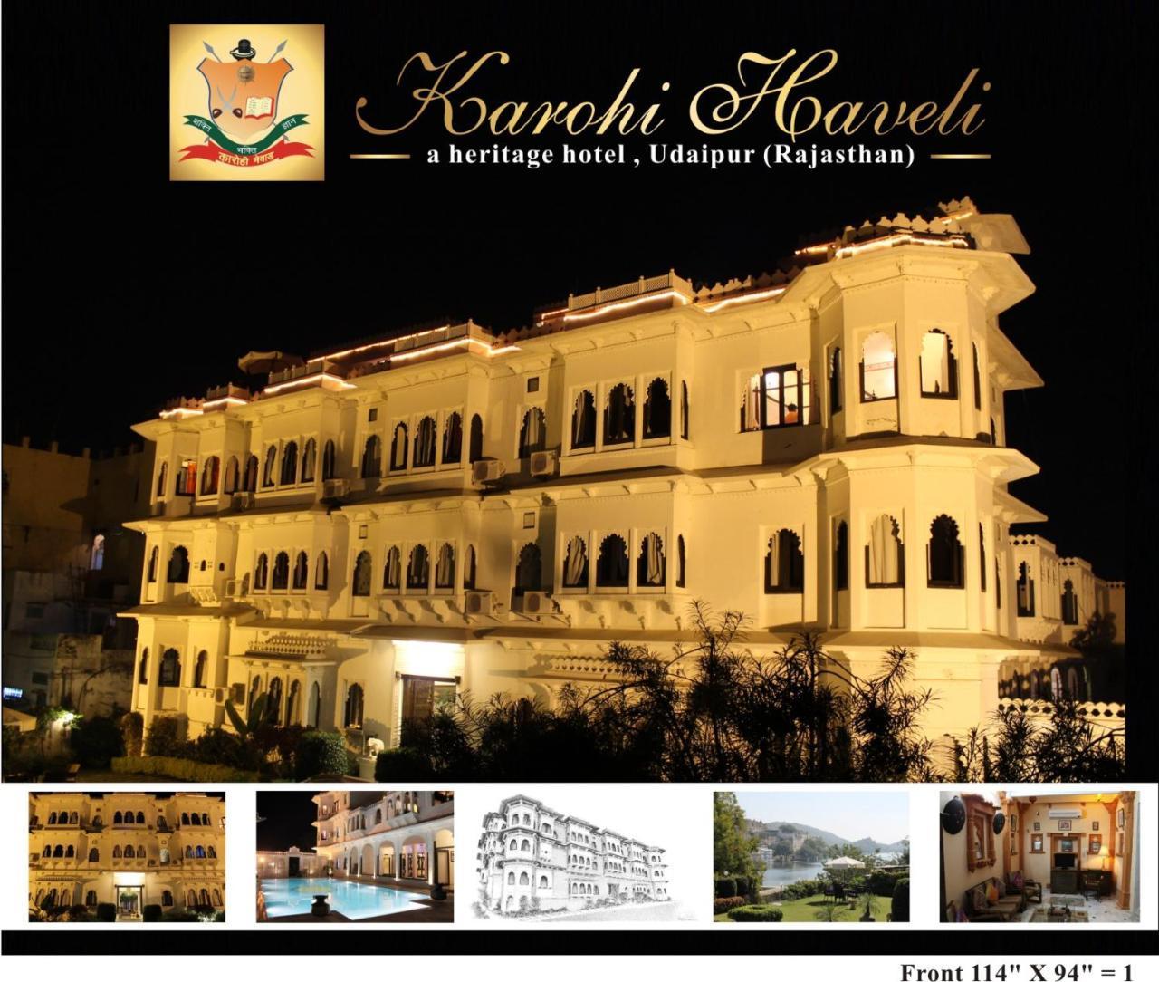 Karohi Haveli - A Heritage Hotel Udaipur Buitenkant foto